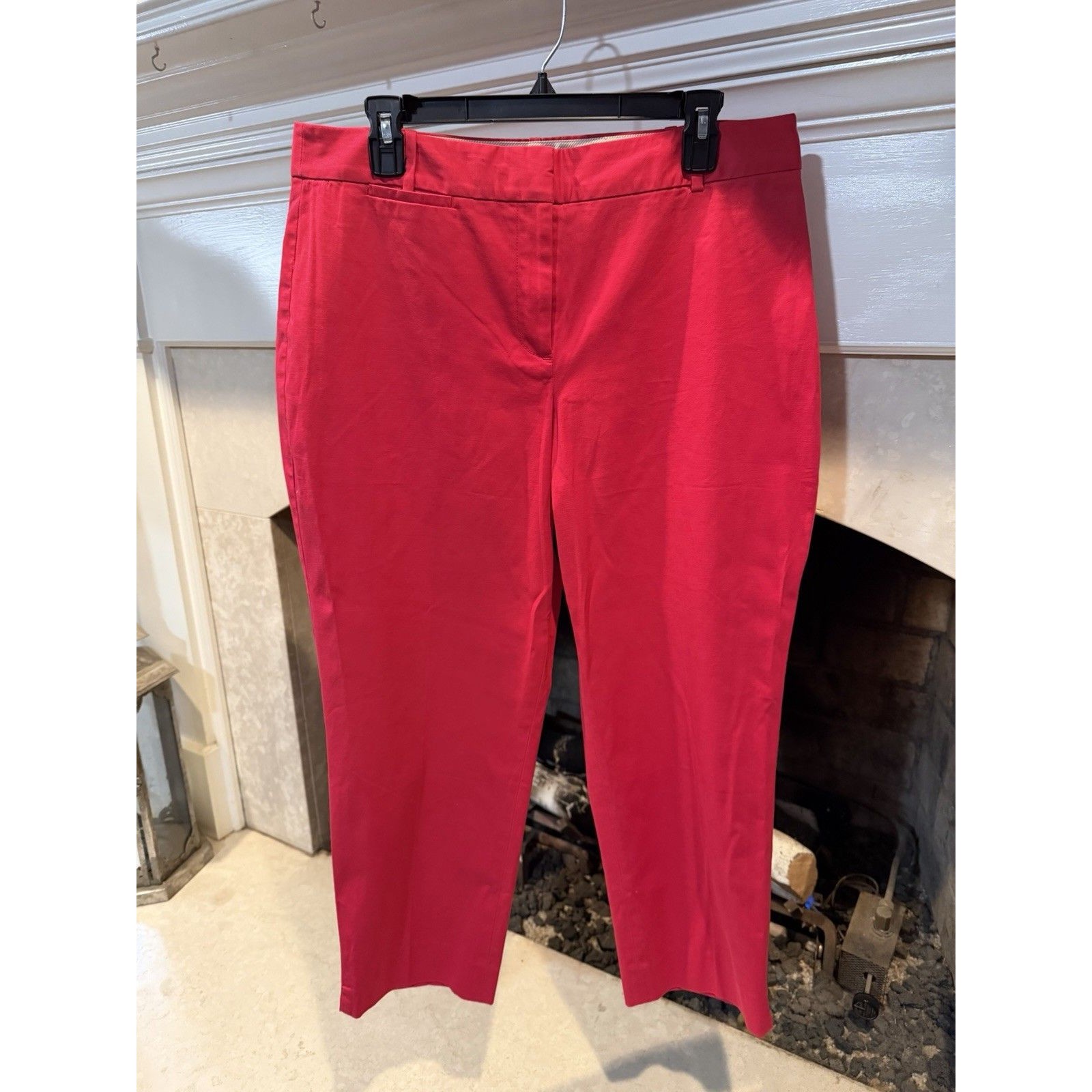 Talbots Curvy Size 12 Raspberry Color Ankle Pants